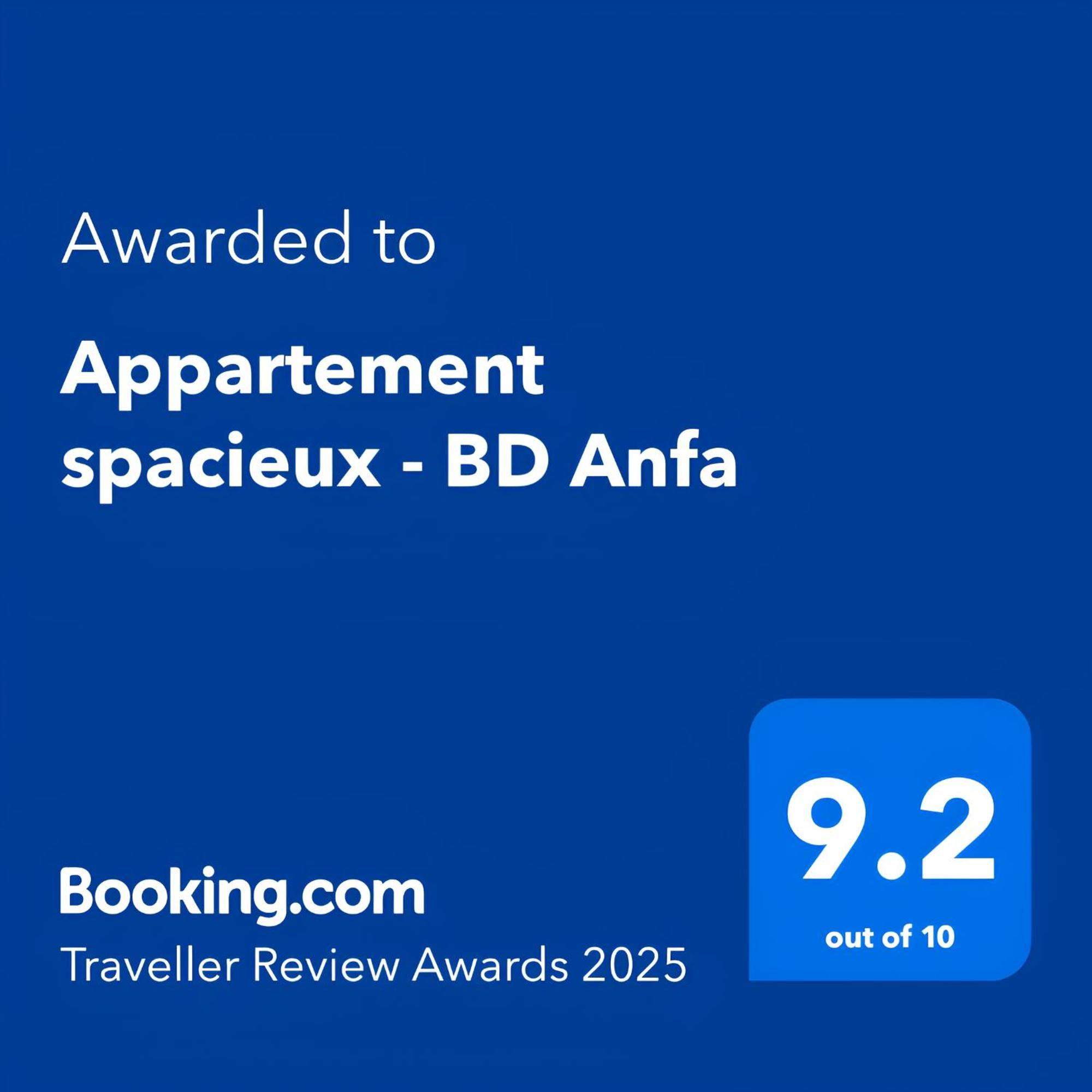 Appartement Spacieux - Bd Anfa Casablanca Eksteriør bilde